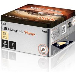 2x LED bulbs H4 / R2 OSRAM LEDriving HL Vintage - 64193DWVNT-2MB 14/14W P43t +260% H4/H19 - Metal box