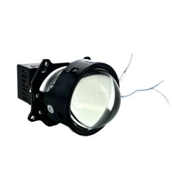 2x Bi-LED Lens Projectors 51W / 63W Universal Retrofit - Hella 3R Bracket - 12000 Lumens 6000K - 3" - LED Conversion