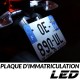 Pack LED-Kfz-Kennzeichen yager gt 125 (t9) - kymco