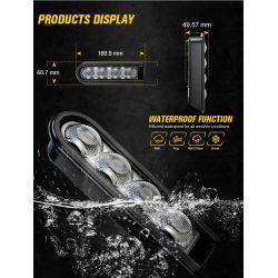 Feux arrière LED pour Harley Davidson Street Glide Road Glide 2014-2022 Latéraux - La paire