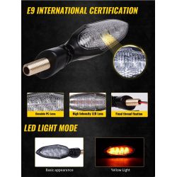Paire Clignotants LED pour KTM EXC XCW 125 200 250 Duke 390 690 - plug&play