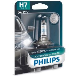 Philips H7 X-tremeVision Pro150 -polttimo - 12972XVPB1 - 55W 12V