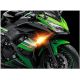 Kit de clignotants avant LED pour Kawasaki Ninja (2013–2023), ultra‑lumineux, étanche et durable, ER-6F Droite et Gauche