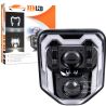 Phare LED pour Husqvarna TE 150 / 250 / 300 & FE 501 250 / 350 / 450 (2024-2026) - 48W et 4568Lms