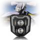 Phare LED pour Husqvarna TE 150 / 250 / 300 & FE 501 250 / 350 / 450 (2024-2026) - 48W et 4568Lms