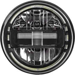 Phare 7″ LED « King Kong » - JEEP / HUMMER / 4x4 - 60W - 6000Lms Phare rond Full LED XENLED Homologué