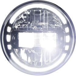 Phare 7″ LED « King Kong » - JEEP / HUMMER / 4x4 - 60W - 6000Lms Phare rond Full LED XENLED Homologué