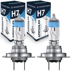 2 x lâmpadas H7 55W 12V VISION PLUS RACING +150% - FRANCE-XENON
