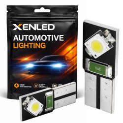2 LAMPADINE LED CANBUS BIANCHE - T10 W5W - 5500K - Alta potenza - Compatibile ODB - Unità