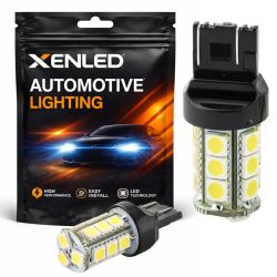 2 x OPEL PEUGEOT CHEVROLET DAYLIGHT BULBS - ODB error free - White