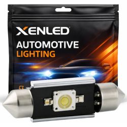 Lâmpada LED OSR 37mm C5W C7W 12V - Branca 5000K - CANBUS - XENLED