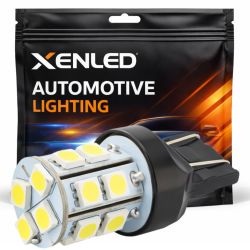 13 SMD LED bulb - W21/5W - White - LED 7443 - Universal LED signaling