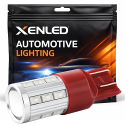 21 LED SG-lamp - WR21/5W - Rood - Nachtlampje / Stop - 12V Dubbele intensiteit