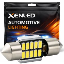1 x GLÜHBIRNE 10 LEDS 180° CANBUS - C3W 31mm LED-Deckenleuchte 12V