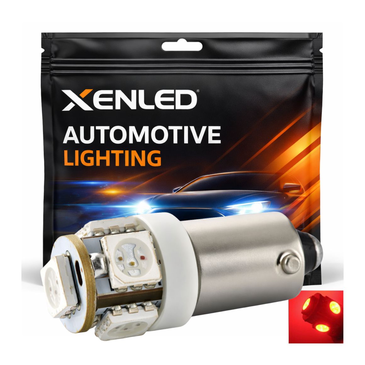 1 x 5 RODE LED-LAMP - T4W BA9S - Signaal-/plafondlamp