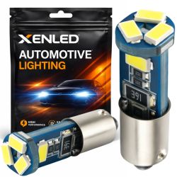 2 x 5 LED-LAMPEN (5730) CANBUS SSMG T4W BA9S – Weiß – 12 V