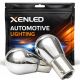 2 x ampoules de clignotant chrome PY21W - Ergots BAU15S 12V Lampe de voiture