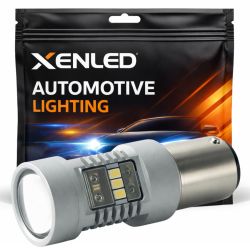 XENLED bulb 14 LEDs - P21W 1156 T25 - White - 1200Lms - 12V - Aluminum