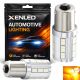 2x 21 LED SG bulbs - P21W - Yellow - BA15S for LED indicator - 12V