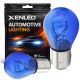 2 x BlueVision P21/5W bulbs - BAY15D lugs - Halogen bulbs without error message
