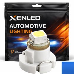 Ampoule T3 1 LED BLEU - Ampoule de tableau de bord 12V