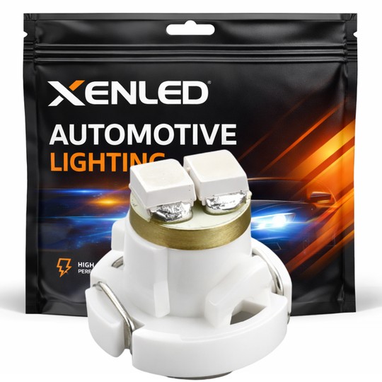 Ampoule T4.2 2 LED BLANC - Ampoule de tableau de bord 12V
