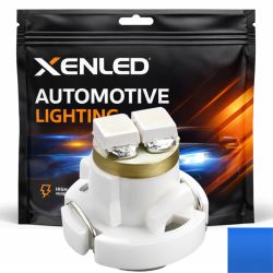 T4.2 2 BLUE LED bulb - 12V dashboard bulb