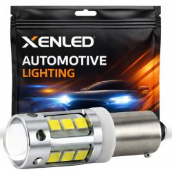 Ampoule H21W PERFORMANCE 16 LED CREE  - BAY9S 12V Haute puissance Blanc
