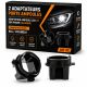 2 Adaptateurs Porte Ampoules Kia / Hyundai 1 - ADAPTATION AMPOULE LED H7 SUR PHARE Halogène