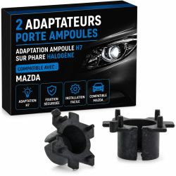 2 adaptadores de puertas de bulbos de Mazda