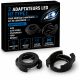 2 Adaptateurs LED H7 Type I compatibles Audi, Alfa Romeo, Volkswagen, Ford, Renault - Montage facile kit de conversion LED