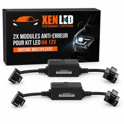 2x anti-Fehler-LED-Module Kit h4 - Auto gemultiplext