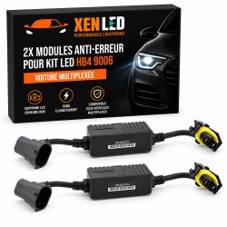 2x Virheetön moduuli HB4 9006 LED -sarjalle - Multipleksoitu auto
