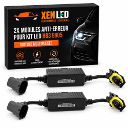 2x anti-error LED modules kit hb3 9005 - Car multiplexed