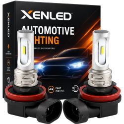 2 LED-Lampen H8 und H11 – 1600 lm – LED 1860, Nebelscheinwerfer und Abbiegelicht – Weiß