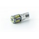 2 x AMPOULES 40 LEDS 360° CANBUS - T10 W5W 12V - Haute intensité - Blanc