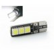 AMPOULE 6 LEDS SMD CANBUS - T10 W5W 12V - Blanc Lampe veilleuse voiture