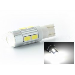 Lampadina 10 LED SG - W5W - Bianca - Lampada per auto T10 12V