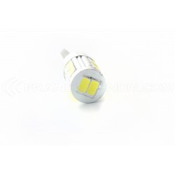 10 LED SG bulb - W5W - White - CANBUS anti-error on dashboard 12V