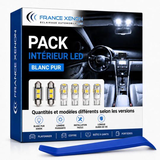 Pack FULL LED compatible Citröen C1 Mk1 - BLANC