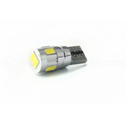 Ampoule 6 LED SG - W5W - Blanc - CANBUS