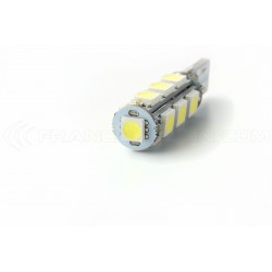 2 LAMPADINE CANBUS SMD 13 LED - T10 W5W - Bianco - Lampadina notturna LED 12V