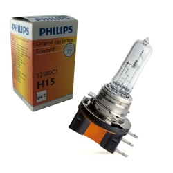 Philips lampadina h15 55 / 15w originale 12580 pgj23t-1