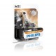 Philips Lampe H11 55w + 30% original 12362pr 12v