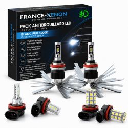 LED-Nebelscheinwerferlampen kompatibel mit nissan - navara (d40)
