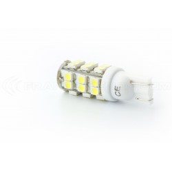 2 lampadine LED BIANCHE da 25 - LED SMD - Luce notturna LED T10 W5W 12V