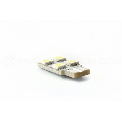 Bulb 4 SMD oneside pure white - T10 W5W