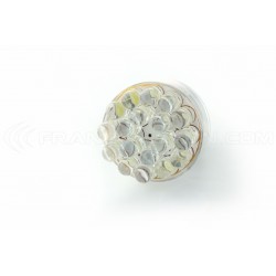2 x AMPOULES 24 LEDs - P21/5W - 12V 1157 - BAY15D - 21/5W - Blanc pur