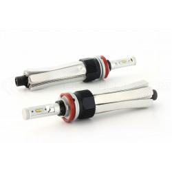 2 x Ampoules H16 LED XL6S 55W - 4600Lm - Courtes - 12V/24V