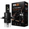 Kit ampoule H4 LED pour Nevada 750 Club  (LF) - MOTO GUZZI - Plug&Play 1:1 +480% - Sans erreur - XENLED